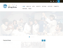 Tablet Screenshot of epsyoungminds.org